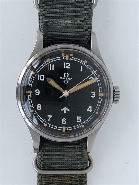 omega fat arrow wrist watch